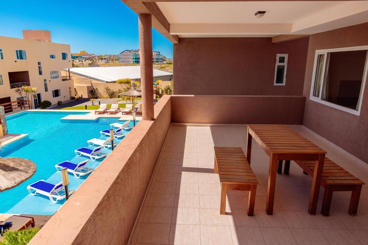 Complejo Tamariscos Aparthotel Las Grutas Eksteriør bilde